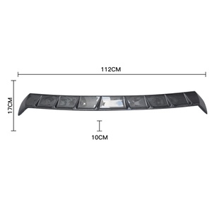 Alerón Superior de Fibra de Carbono Estilo OTD, Alerón Trasero para Honda Civic FL5 Type R Hatchback 2022-2023, Tuning Automotriz - Product Image 1