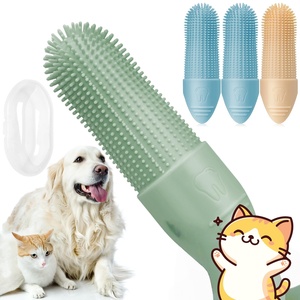 Brosse à dents pour chiens et chats à 360 degrés, en silicone de qualité alimentaire, brosse de nettoyage douce, soins dentaires, outil de nettoyage des dents des animaux de compagnie - Product Image 1