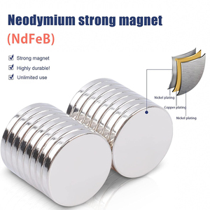 Siêu Mạnh Mẽ NdFeB Nam Châm N35-N52 6Mm 8Mm 10X2Mm 12Mm Phẳng Vòng Đĩa Hàn Công Nghiệp Sử Dụng - Product Image 4
