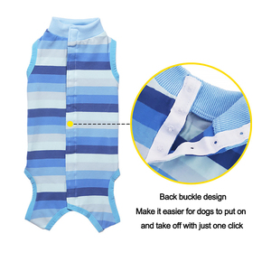 Ropa transpirable Traje de recuperación de cirugía <span class=keywords><strong>para</strong></span> <span class=keywords><strong>perros</strong></span> <span class=keywords><strong>Chaleco</strong></span> Traje de esterilización <span class=keywords><strong>para</strong></span> <span class=keywords><strong>perros</strong></span> Ropa postoperatoria <span class=keywords><strong>para</strong></span> <span class=keywords><strong>perros</strong></span> - Product Image 5