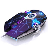Diskon besar G30S mouse berkabel usb warna-warni universal mouse komputer optik berkabel dapat diprogram e-sport tahan air