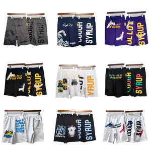 Pantalones Cortos Casuales de Algodón 100% de Alta Calidad para Hombre, Estilo Urbano, Personalizados con la Frase 'THAT'S a AWFUL LOT of COUGH SYRUP' - Product Image 1