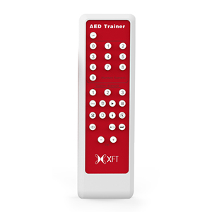 XFT-120C Modèle d'entraînement AED professionnel en plastique, modèle anatomique certifié CE/ISO13485 avec télécommande - Product Image 3