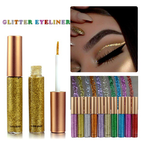 Ensemble d'<span class=keywords><strong>eye</strong></span>-liners en gel scintillant chimique, 10 couleurs, fard à paupières liquide imperméable, stylo <span class=keywords><strong>eye</strong></span>-<span class=keywords><strong>liner</strong></span> métallique scintillant, maquillage de fête longue durée - Product Image 3