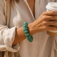 Gelang manik-manik resin akrilik warna-warni handmade gaya blogger INS terlaris 2026 untuk wanita