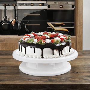 Outil de cuisson gâteau tuyauterie Table léger et Stable gâteau <span class=keywords><strong>Roulette</strong></span> bricolage tuyauterie <span class=keywords><strong>Roulette</strong></span> gâteau moule - Product Image 4