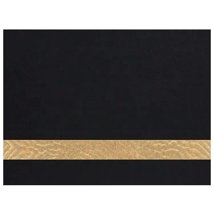 Grosir lembar kain kulit imitasi kosong kustom 12x24 Laser aman ukir kulit emas dengan perekat panas