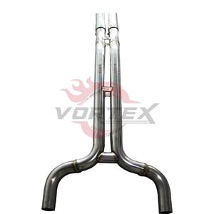 Système d'échappement Catback haute performance en acier inoxydable Vortex pour Jaguar XJ, finition polie miroir, épaisseur de 1,5 mm - Product Image 4