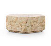 Table basse moderne en bois avec structure en acier, facile à nettoyer, mobilier pour la maison, idéale pour appartement, salon, table centrale