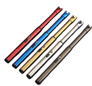 Briquet électronique coupe-vent pour bougies parfumées - Allumeur à arc USB rechargeable avec long manche Fabriqué en Chine - Product Image 1