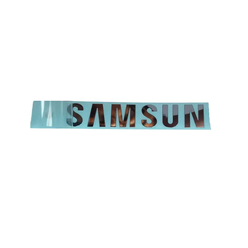 Samsung için elektroform metal nikel logo çıkartması