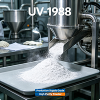 ZHUOTAI UV-1988 (PR25) Absorbeur UV Poudre pure à 99% CAS 7443-25-6 Agent auxiliaire chimique Stabilisateur de lumière Anti-jaunissement Haut de gamme