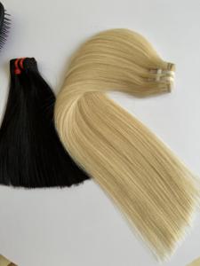 Direct d'usine Remy vietnamien en gros pour les extensions de cheveux humains de trame Genius - Product Image 6