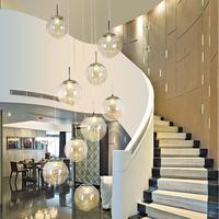 Plafonnier suspendu en cristal, design créatif moderne, éclairage d'intérieur, luminaire décoratif de plafond, rotation, idéal pour un salon, un restaurant ou des escaliers