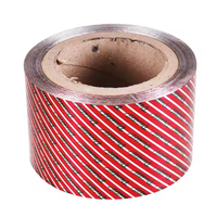Emballage personnalisé en feuille d'aluminium couleur or pour chocolat, vente en gros, papier d'emballage en feuille ondulée pour chocolat