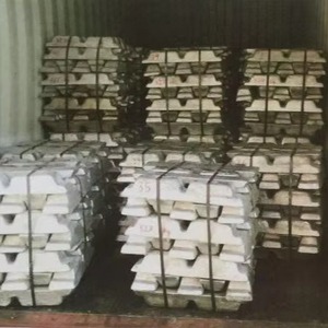 Lingote de Estaño de Alta Pureza Sn 99.99 Por Ciento, Estándar LME, Origen Banka, Estaño Metálico Sin Aleación para Soldadura, Plateado, Industria Alimentaria y de Latas - Product Image 4