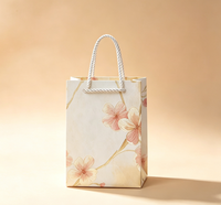 Boîte cadeau à fermeture magnétique à imprimé floral vintage avec matériaux recyclés Emballage rigide personnalisé pour bijoux et cadeaux de bonbons