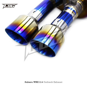 Sistema de Tubos de <span class=keywords><strong>Escape</strong></span> Catback de Fábrica para Subaru <span class=keywords><strong>WRX</strong></span> 2.4T 2017-2024, Tubo de <span class=keywords><strong>Escape</strong></span> de Titanio, Silenciador, <span class=keywords><strong>Escape</strong></span>, Tubo de 70 mm - Product Image 6