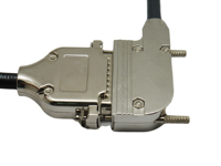 Connector Cover (d-sub Metal Hood)zinc Alloy 25pin Plug with Socket Non-grounding