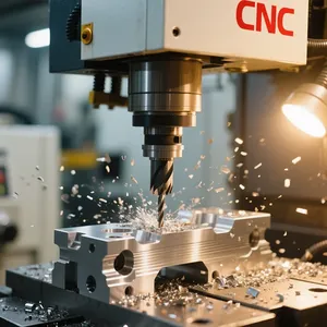 Servicio de <span class=keywords><strong>Mecanizado</strong></span> CNC de 5 Ejes de CustomCnc Manufacturing Company para Piezas Personalizadas de Aluminio, Titanio, Acero Inoxidable, Latón y Cobre - Product Image 1