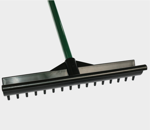 Alliage d'aluminium 17 têtes pour équipement de golf Zone de conduite Piège à sable <span class=keywords><strong>Bunker</strong></span> Rake Golf Lawn Grip Rake Golf Sand Rake - Product Image 1
