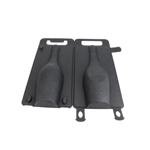Soporte de papel con forro interior personalizado para botella de vino OEM, embalaje de pulpa de papel prensado en seco y húmedo degradable a prueba de golpes para vino - Product Image 4