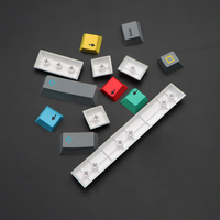 Dualshot Keycaps 129 Set Dark Grey Keycaps Cherry Profile Dye Sublimation Custom Japanese Font Keycap for Gateron Kailh Keyboard