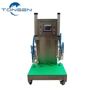 Double Heads Keg Filling Machine Beer Wine Alcohol Packing Convenient Sustainable Equipment