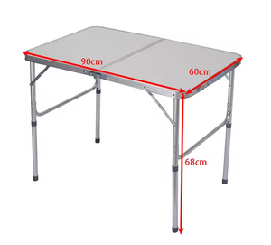 2025 Popular al aire libre portátil plegable de almacenamiento plegable Camping campamento Picnic mesa y sillas conjunto para Camping - Product Image 4