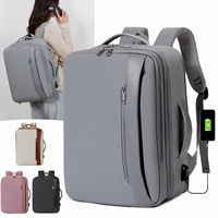 Sac à dos professionnel unisexe Oxford grande capacité 20-35L, étanche, extensible, aspect premium, sac de voyage, sacoche pour ordinateur portable, OEM ODM