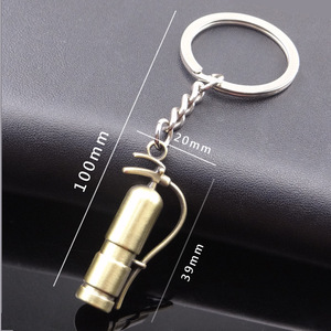 RetroFashion Keychain Fire Extinguisher <strong>Fireman</strong> Pendants DIY Men Jewelry Car <strong>Key</strong> Chain Ring Holder Souvenir Gift Keychain - Product Image 6