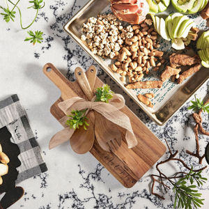 Planche à découper en bois gravée, légère, durable et écologique, idéale pour les couples, cadeau de déménagement – Meilleure vente - Product Image 2