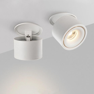 Muebles exteriores Iluminación ajustable 12W Ip20 Superficie empotrada redonda Lámpara montada en la pared Techo Cob <span class=keywords><strong>Led</strong></span> Down Light <span class=keywords><strong>Downlight</strong></span> - Product Image 5