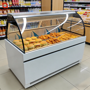 Frigorifero Commerciale per Carne Fresca con Sistema di Raffreddamento a Gravità, Vetrina Refrigerata con Porta in Vetro per Esposizione Carne - Product Image 1