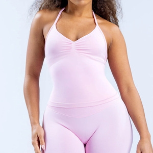 Sujetador Deportivo Maxi Clear Cake Young Brazilian Azu, Top Corto de Alto Impacto con Espalda Cruzada y Protección contra Impactos, para Gimnasio - Product Image 6