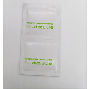 <span class=keywords><strong>Lingettes</strong></span> de nettoyage pour lentilles <span class=keywords><strong>optiques</strong></span> écologiques avec logo personnalisé de haute qualité - Product Image 5