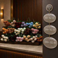 Bouquet de roses artificielles à 9 têtes, fleurs en soie réalistes pour mariage, aménagement de jardin, décoration intérieure, accessoires de photographie