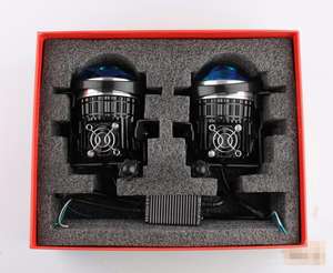 Accessoires de voiture Lentille de projecteur de brouillard Bi LED de 3 pouces avec ventilateur de refroidissement rapide pour Toyota pour Suzuki Liana pour rav4 2024 Part - Product Image 4