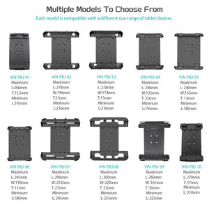 Support de base de trou d'ampères de perceuse robuste <span class=keywords><strong>pour</strong></span> tablettes de 7 à 14 pouces, idéal <span class=keywords><strong>pour</strong></span> les véhicules utilitaires, les camions et le montage mural - Product Image 2