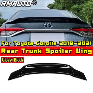 สปอยเลอร์หลังคาหลัง สำหรับ Toyota Corolla 2019-2021 สปอยเลอร์ฝากระโปรงท้าย ชุดแต่งสปอยเลอร์หลัง ชุดแต่งฝากระโปรงท้าย อุปกรณ์ตกแต่งรถยนต์ - Product Image 2