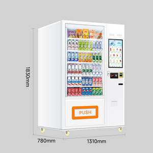 Máquina Expendedora de Bebidas y Aperitivos Totalmente Automática, Comercial, con Logotipo Personalizado, Fácil de Operar, de Nuevo Diseño, para Centros Comerciales - Product Image 4