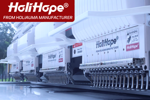 Holihope holiauma 10 năm bảo hành tự động điều khiển từ xa 4 đầu máy thêu máy tính T-Shirt hat lớn thêu phẳng - Product Image 4