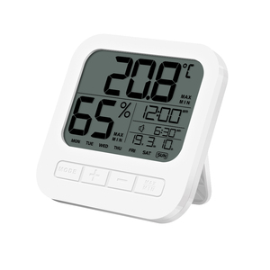 Plasti pequenos dígitos eletrônicos <span class=keywords><strong>lcd</strong></span> indoor mesa relógio temperatura <span class=keywords><strong>display</strong></span> para casa - Product Image 1