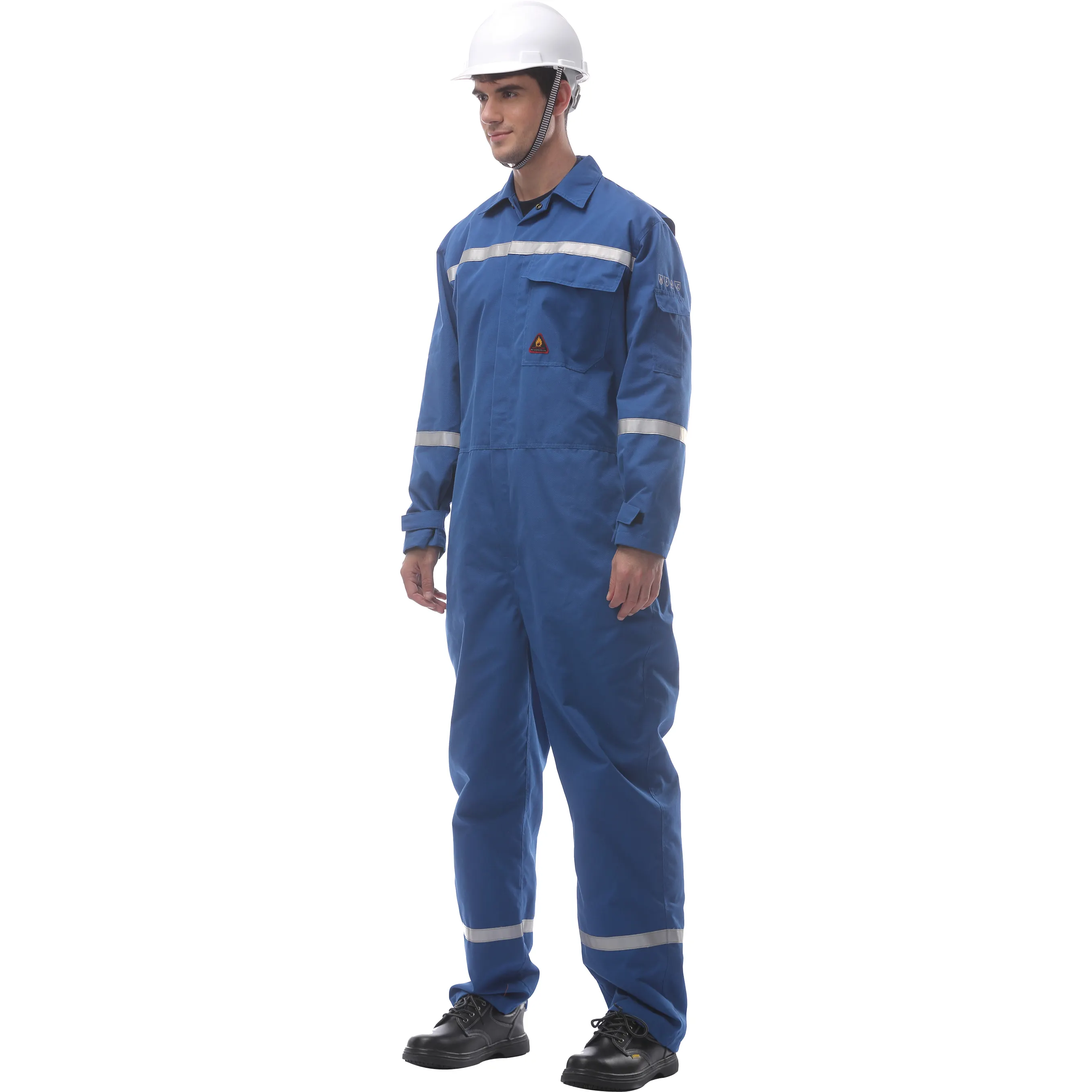 High Quality Welding Jacket Fr Clothing For Men Reflective Flame Retardant Pants Reflective Tape Workwear Uniform