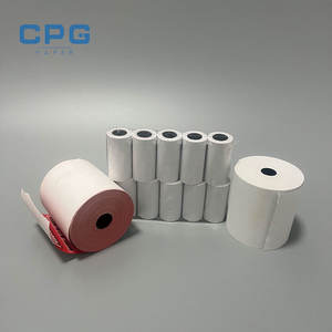 Rollo de Papel Térmico para Cajero Automático/TPV de 57*40mm 80*80mm, Venta Caliente de Fábrica, Ecológico, Libre de BPA - Product Image 1