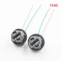 Ampoules LED pour voiture T20 Support Prise Adaptateur Faisceau de Câblage Connecteur P21W 7528 1156 1157 BA15S BAY15D 7440 7443 T20