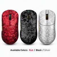 Attack Shark RS3Ultra 42000DPI Sensor PAW3955MAX Dual 8K Polling 66g Serat Karbon Tri Mode Mouse Gaming Nirkabel Isi Ulang