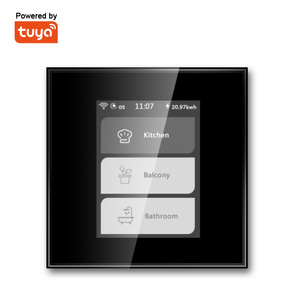 Ledeast L8-HS TUYA интеллигентая (ый), Wi-Fi, 1/2/3 Gang лампы/занавес 4-в-1 переключатель панель - Product Image 2