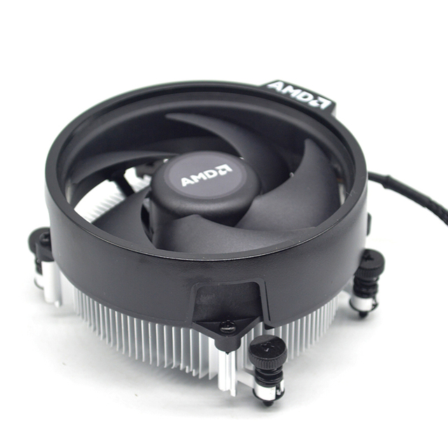 Original AMD Ghost Stealth Box Cooling Fan CPU Cooler Radiator for R5-3600/3500x R3-3200g/1300X Processors Computer Accessory