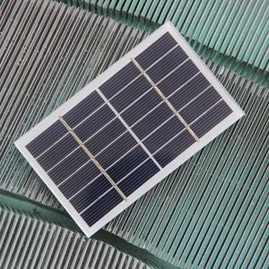 <span class=keywords><strong>1W</strong></span> tự làm năng lượng mặt trời đèn đường năng lượng mặt trời bảng điều khiển nhiều lớp kính đa tinh thể năng lượng mặt trời di động mô-đun - Product Image 2